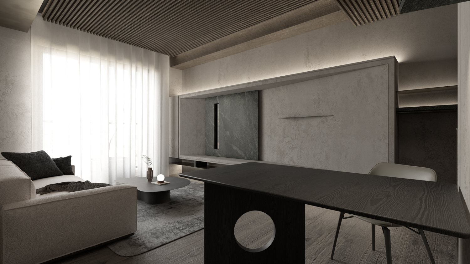 深灰之間實績案例-大正室所室內設計